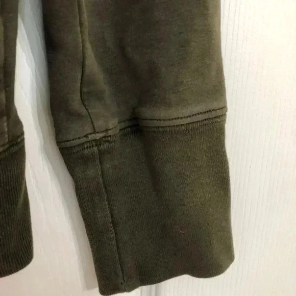 Joe Fresh Green Zippered Hoodie  Size Extra Small - Picture 4 of 16